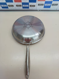 Sartén inox 26cm triple fondo sin antiadherente Fackelmann