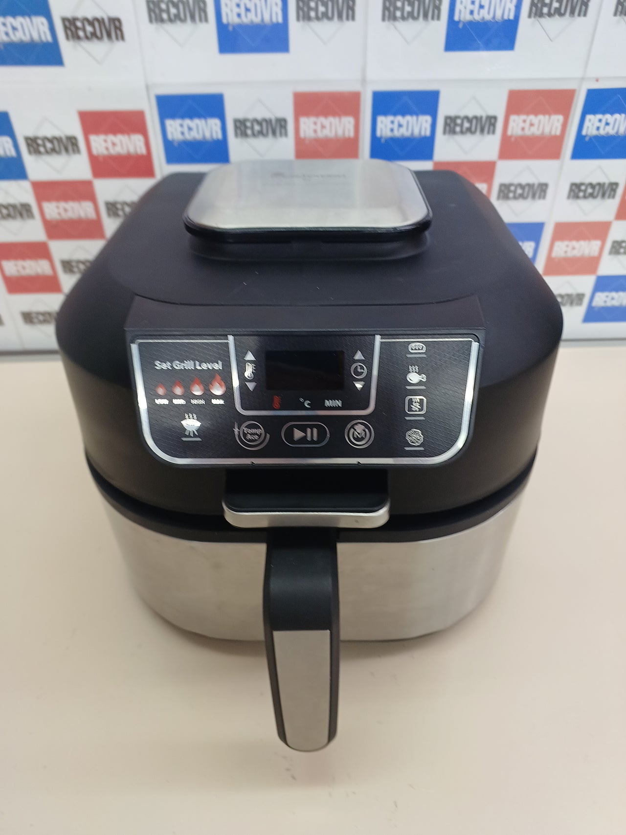 Freidora de aire 1760 W con grill y 5 funciones MasterPro