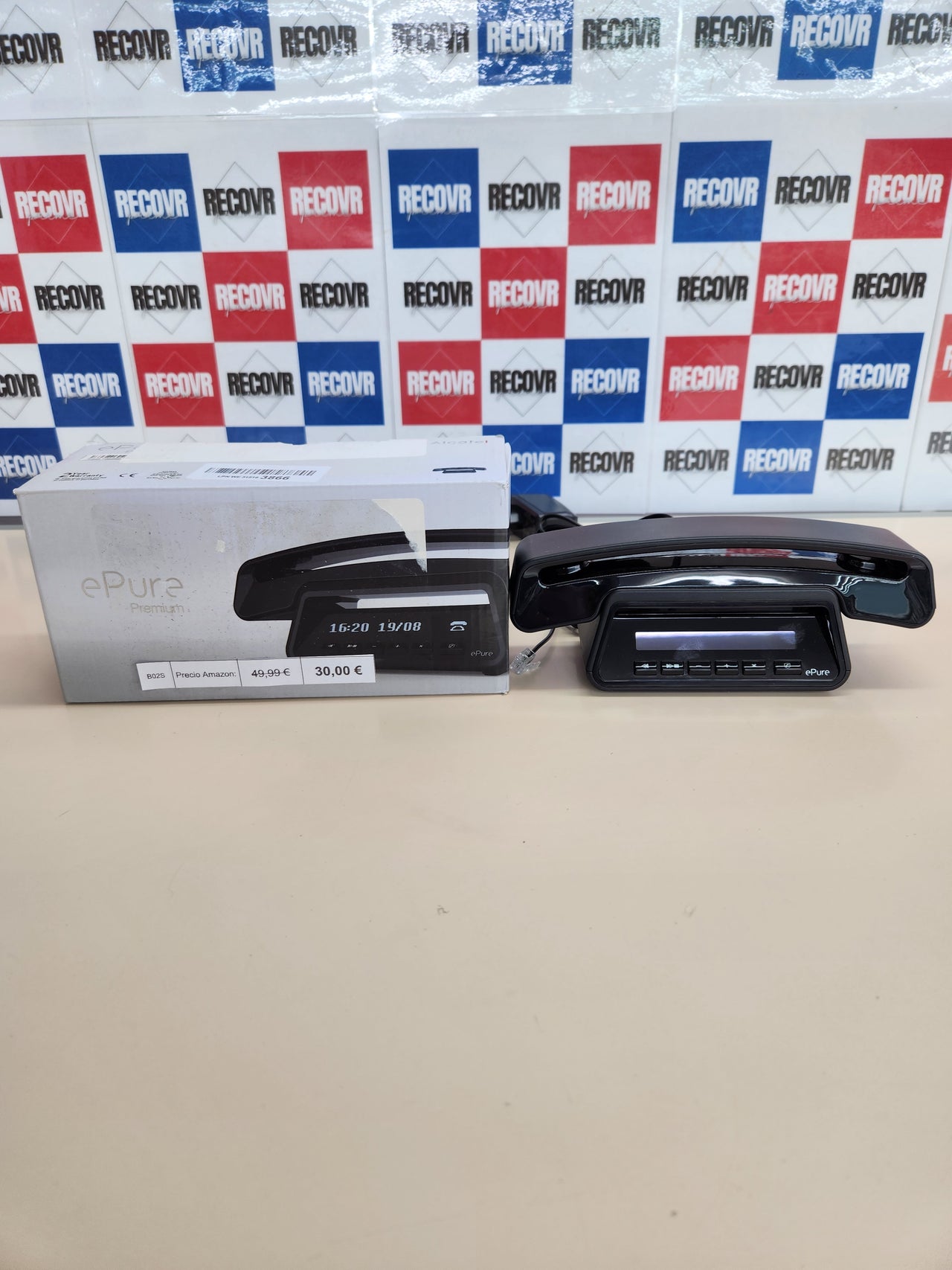 Teléfono Inalámbrico DECT  Contestador - ALCATEL Epure Premium