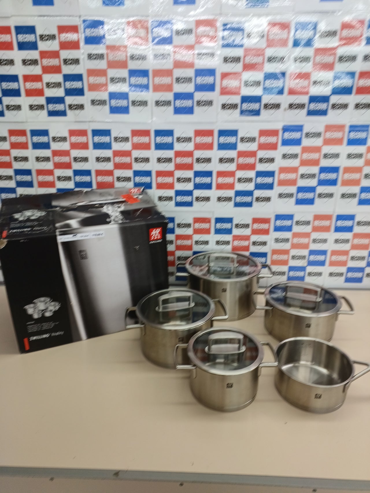 Batería cocina 5 piezas acero inox – Zwilling