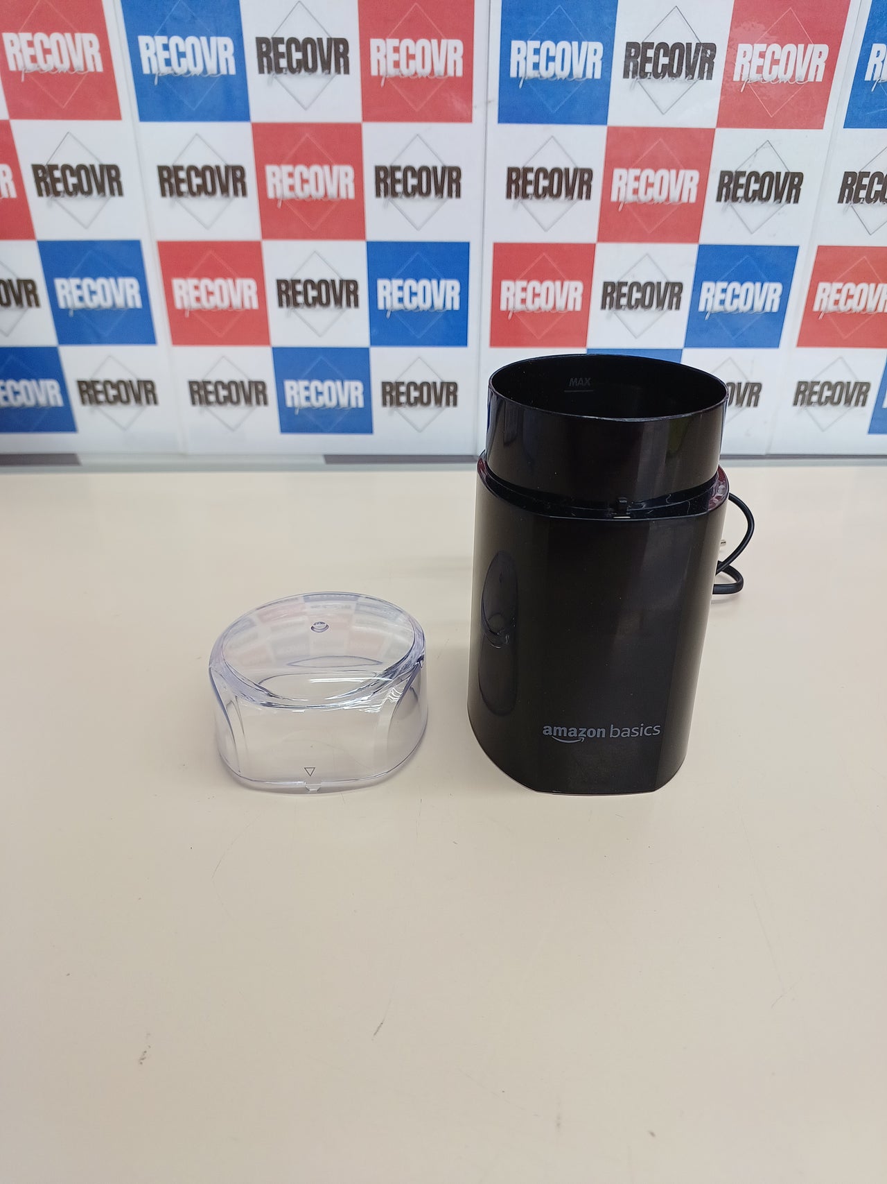 Molinillo de café eléctrico Amazon Basics