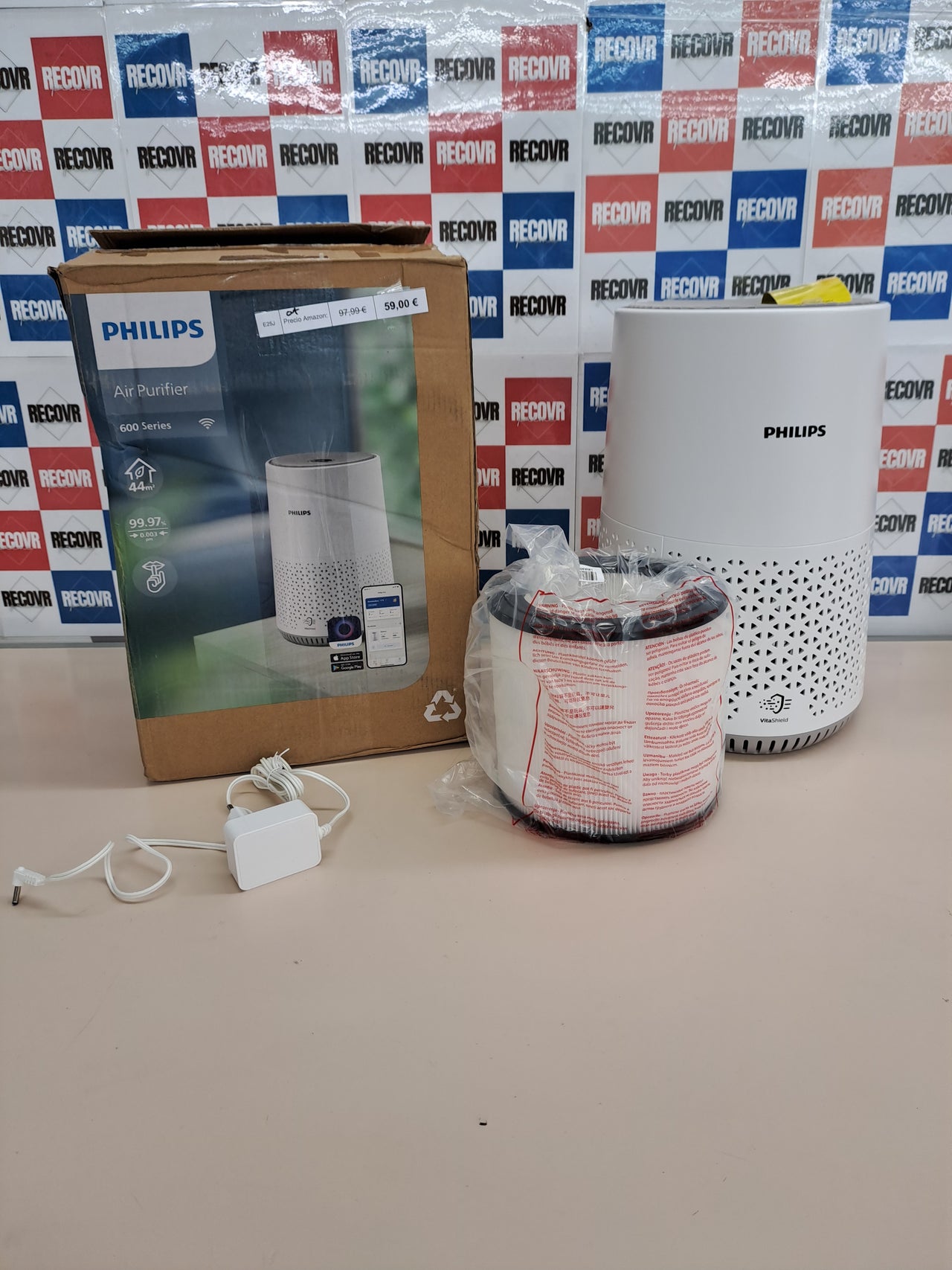 Purificador aire HEPA hasta 44 m² – Philips