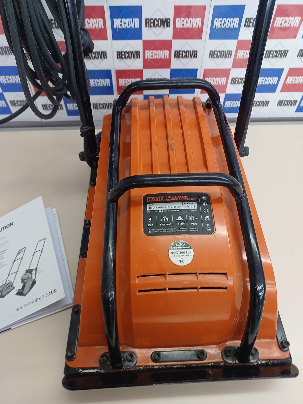 Compactador Placas Eléctrico 230V | Evolution Power Tools