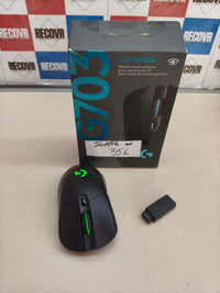 Ratón gaming inalámbrico Logitech G703 LIGHTSPEED, negro
