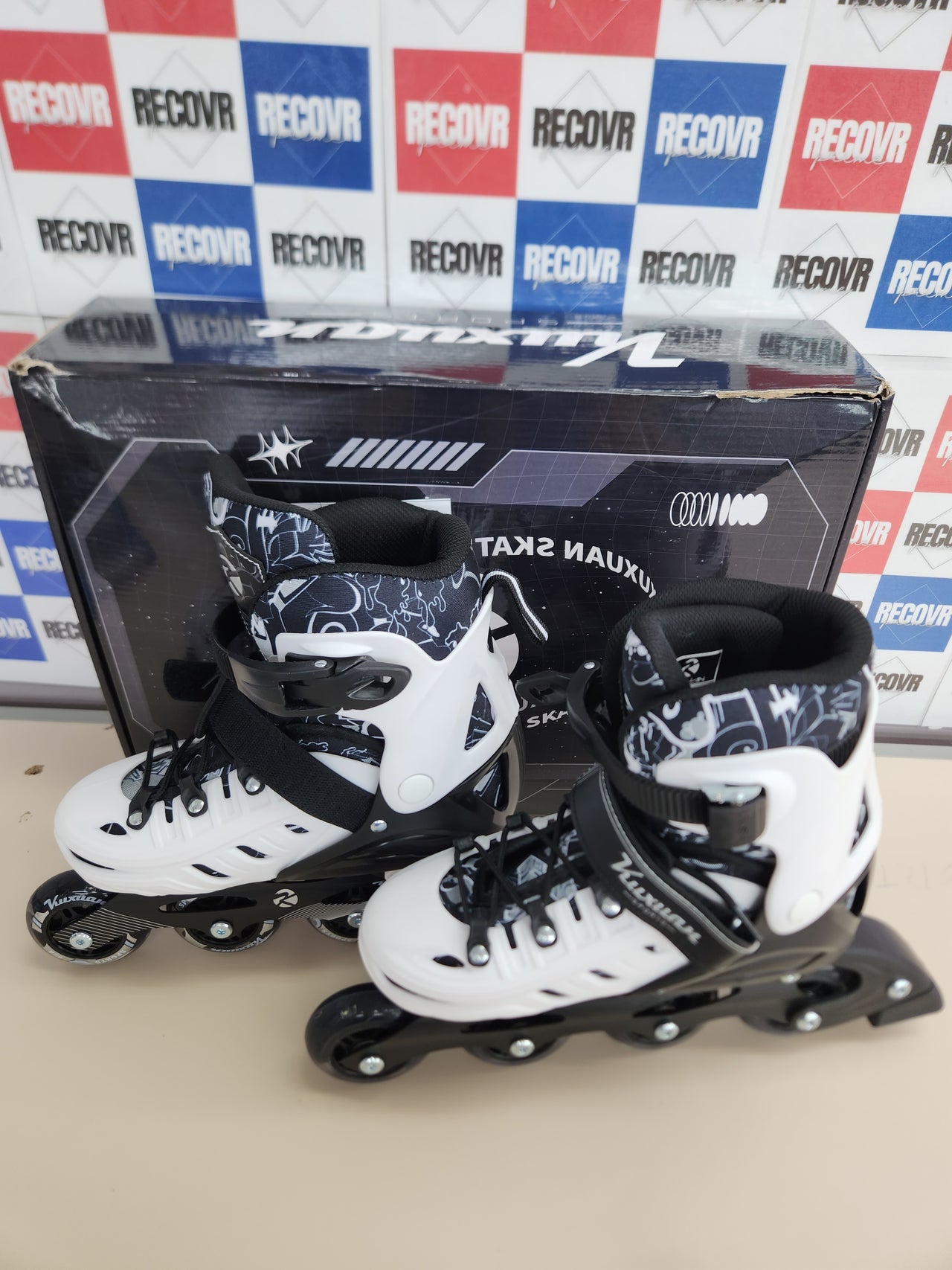 Patines talla M, 35-39  ajustables – Niños y niñas Kuxuan