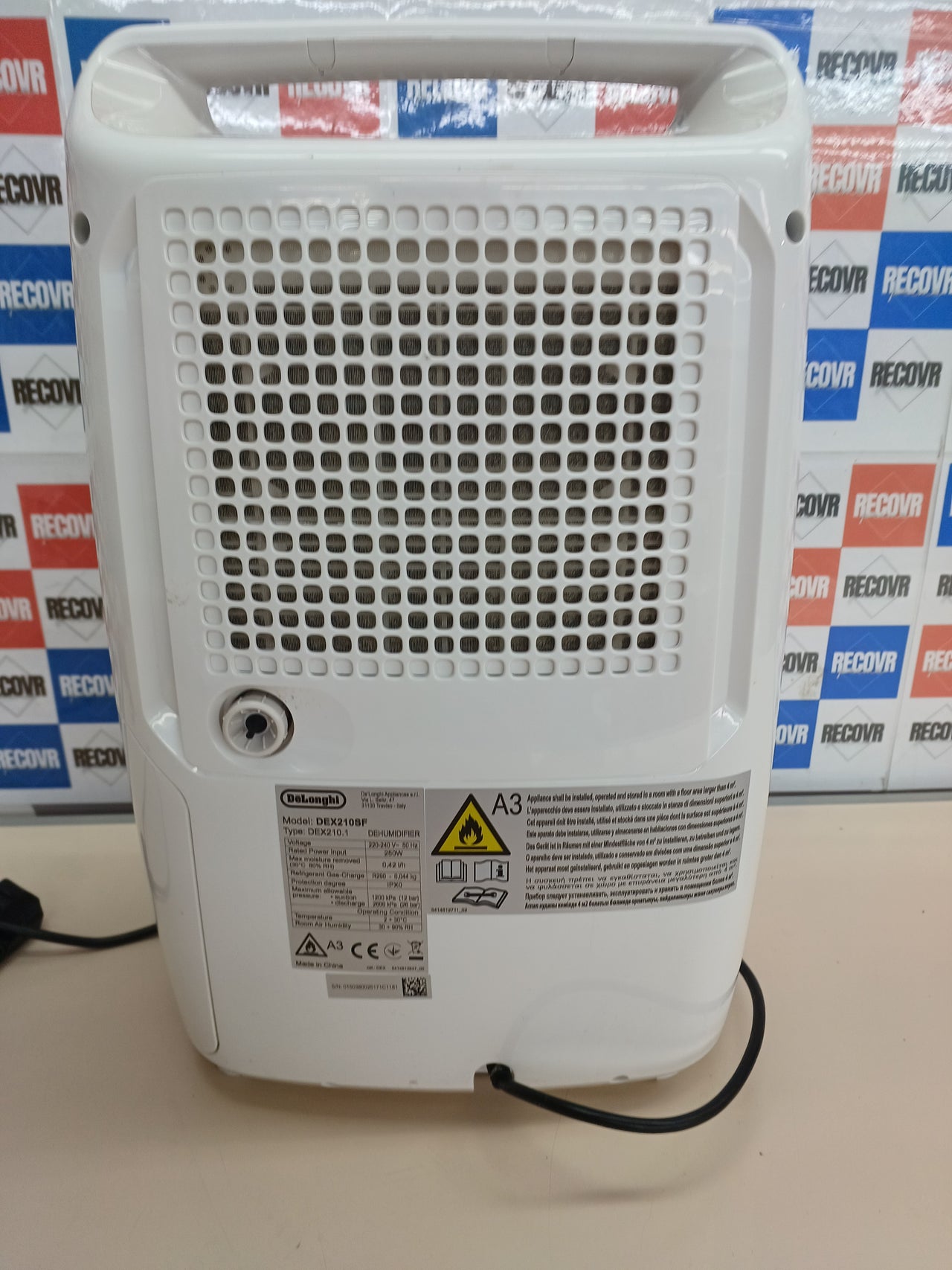 Deshumidificador 10 L/día portátil – De'Longhi