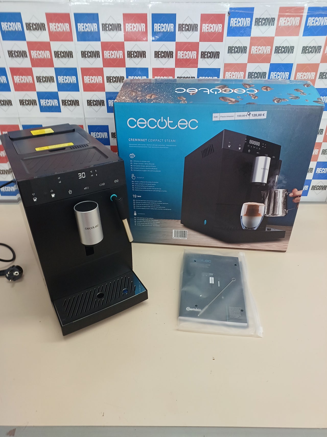 Cafetera superautomática 19 bares 1,1 L – Cecotec