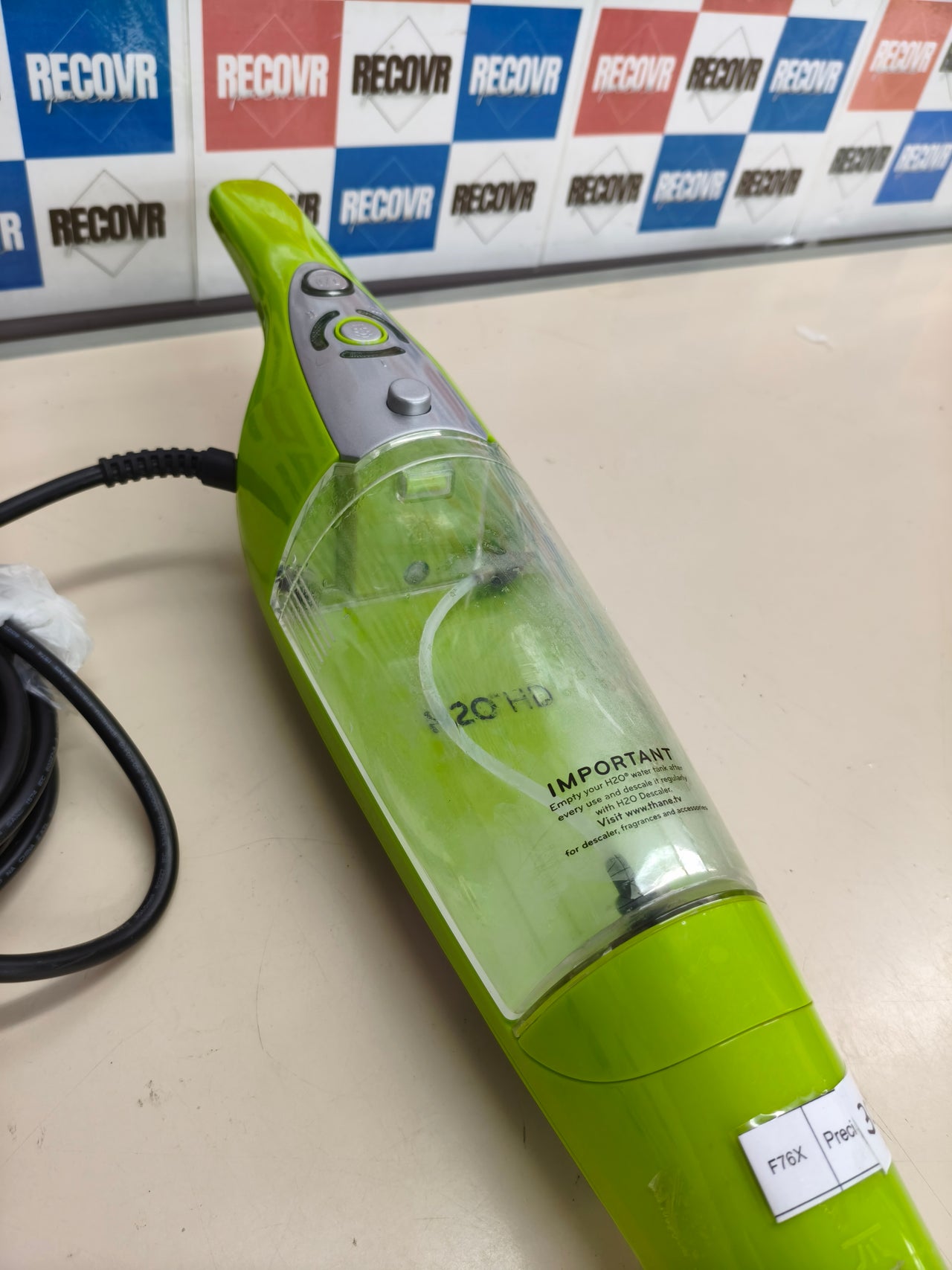 Mopa a vapor H2O HD 5 en 1 para suelos, ventanas y tapicerías