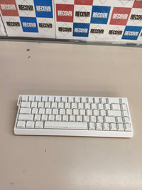 YUNZII MAD68 HE, teclado gaming 60% magnético, blanco