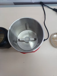 Molinillo eléctrico café y especias compacto negro Vegena