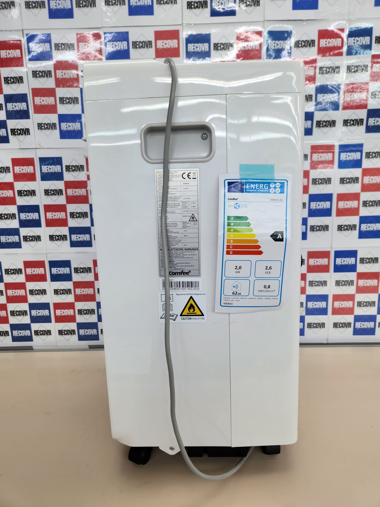 Aire acondicionado portátil Comfee AMBRA 8C 7000 BTU Clase A