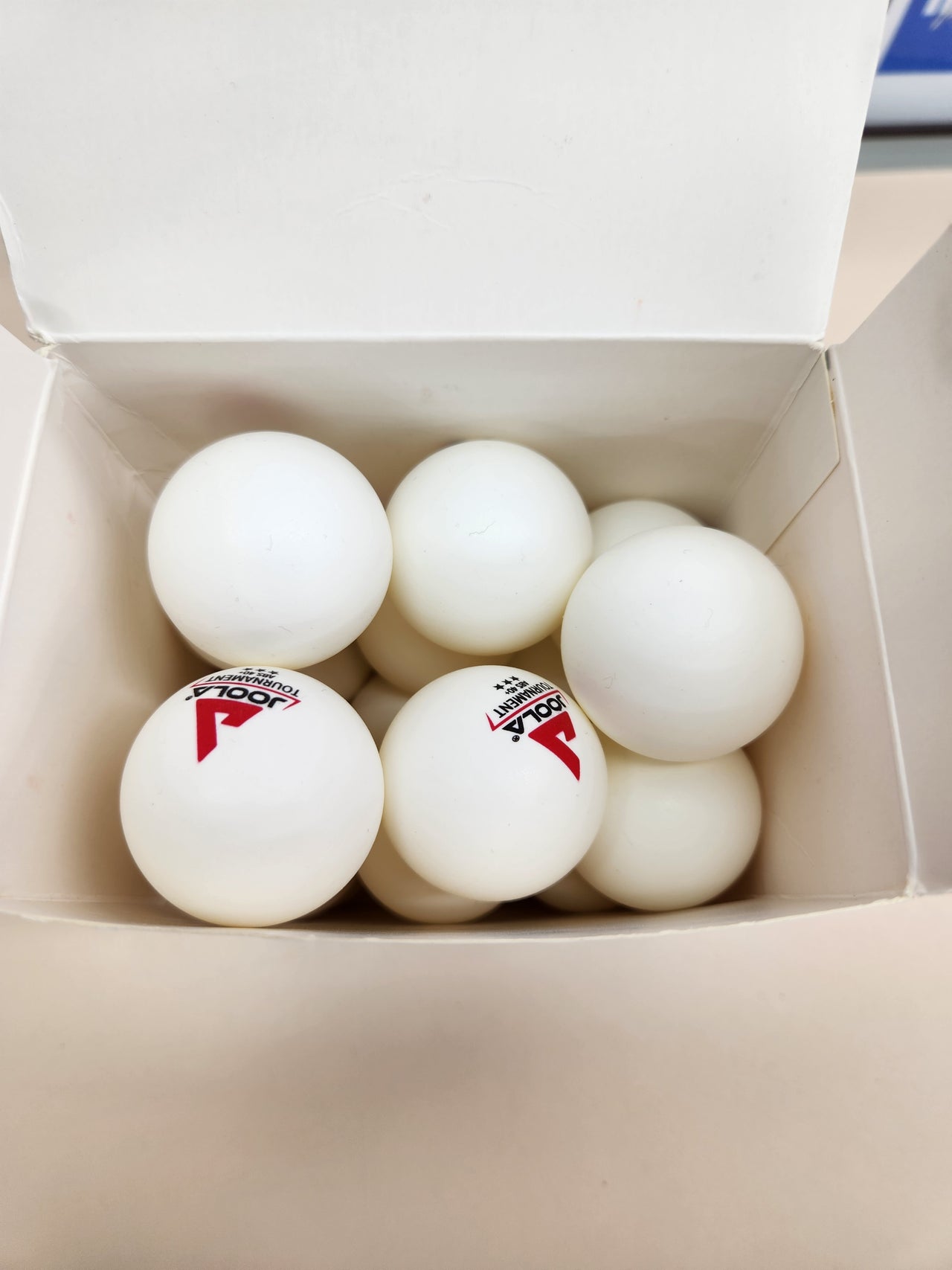 Pelotas ping-pong JOOLA Tournament 40 mm 3 estrellas