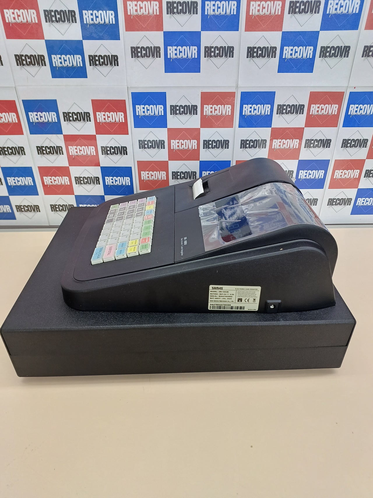 Caja registradora SAM4S ER-180U 57 mm. papel térmico cumple normativa factura simplificada