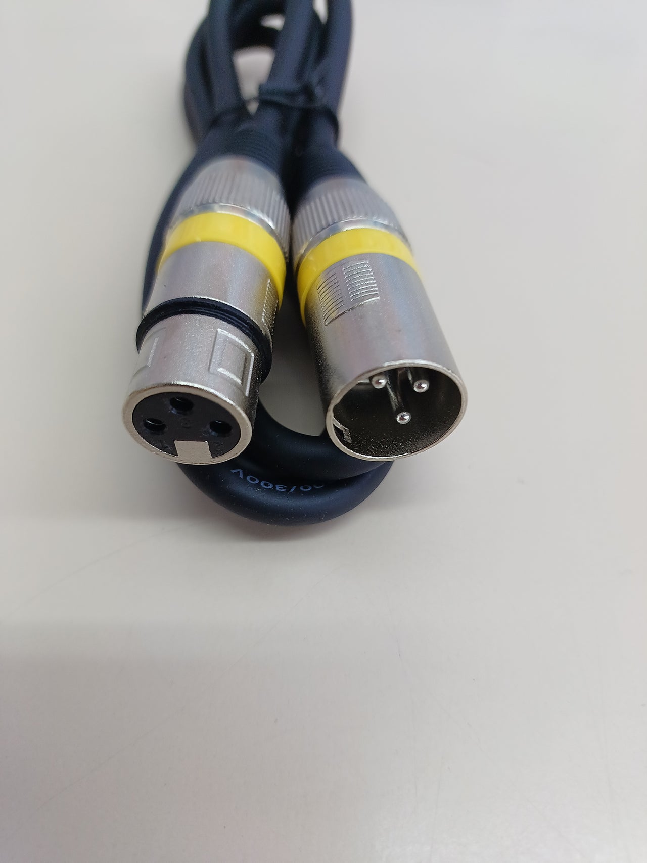 Conector de señal XLR macho a hembra 3 pines DMX Cables