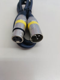 Conector de señal XLR macho a hembra 3 pines DMX Cables