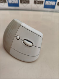 Ratón vertical ergonómico Logitech Lift para Mac, blanco