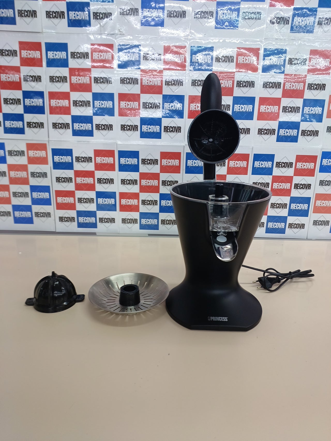 Exprimidor palanca 300W con filtro inox Princess