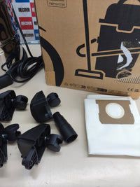 Aspirador industrial para sólidos y líquidos de 30 litros