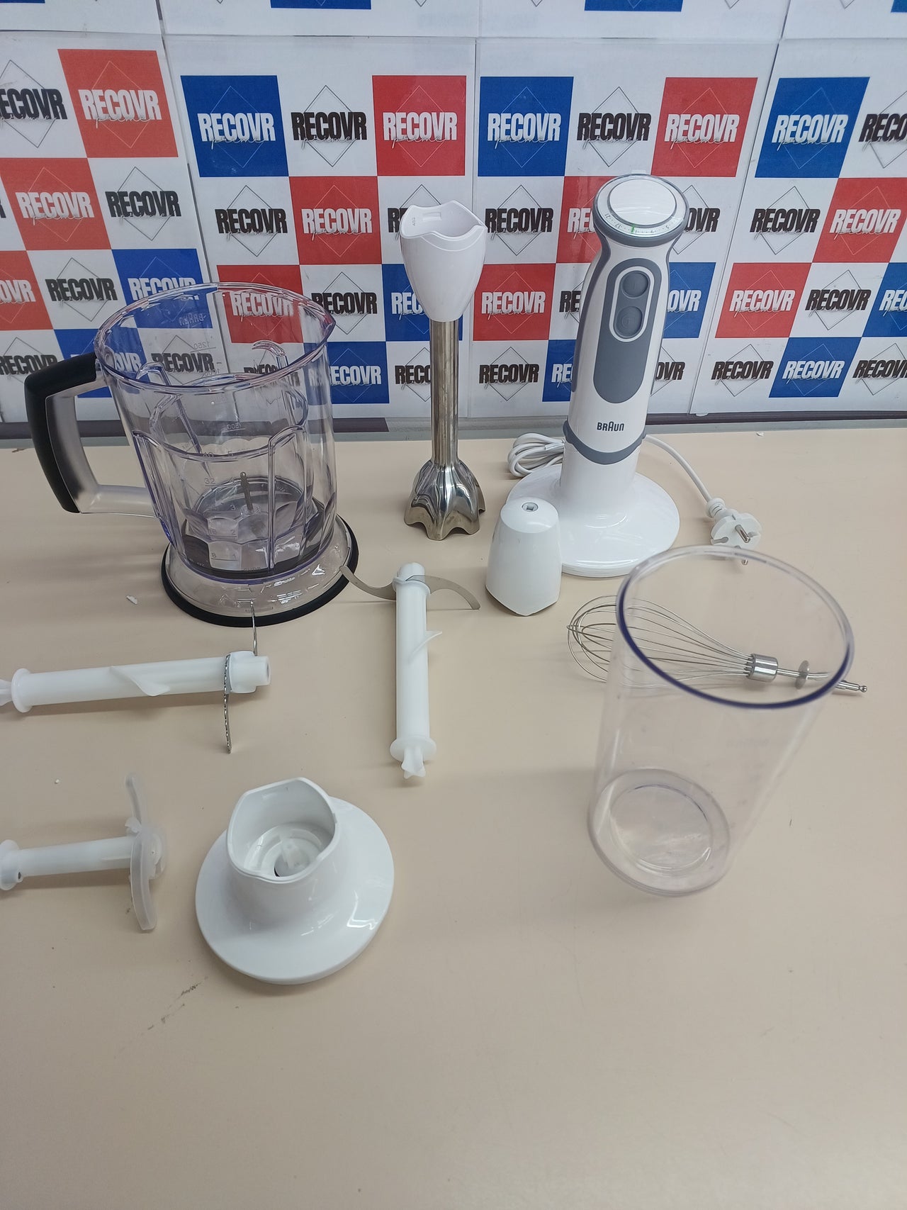 Batidora de mano 1000 W 21 velocidades accesorios Braun