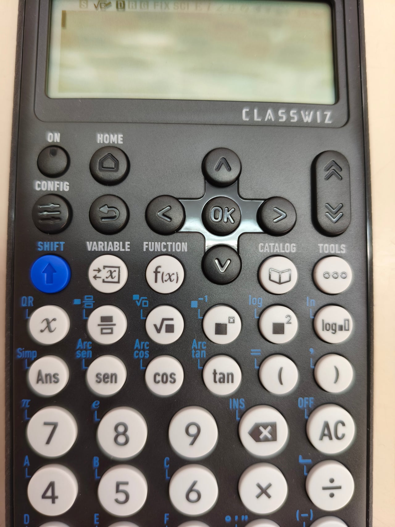 Calculadora científica Casio FX-82SP CW (gris oscuro)