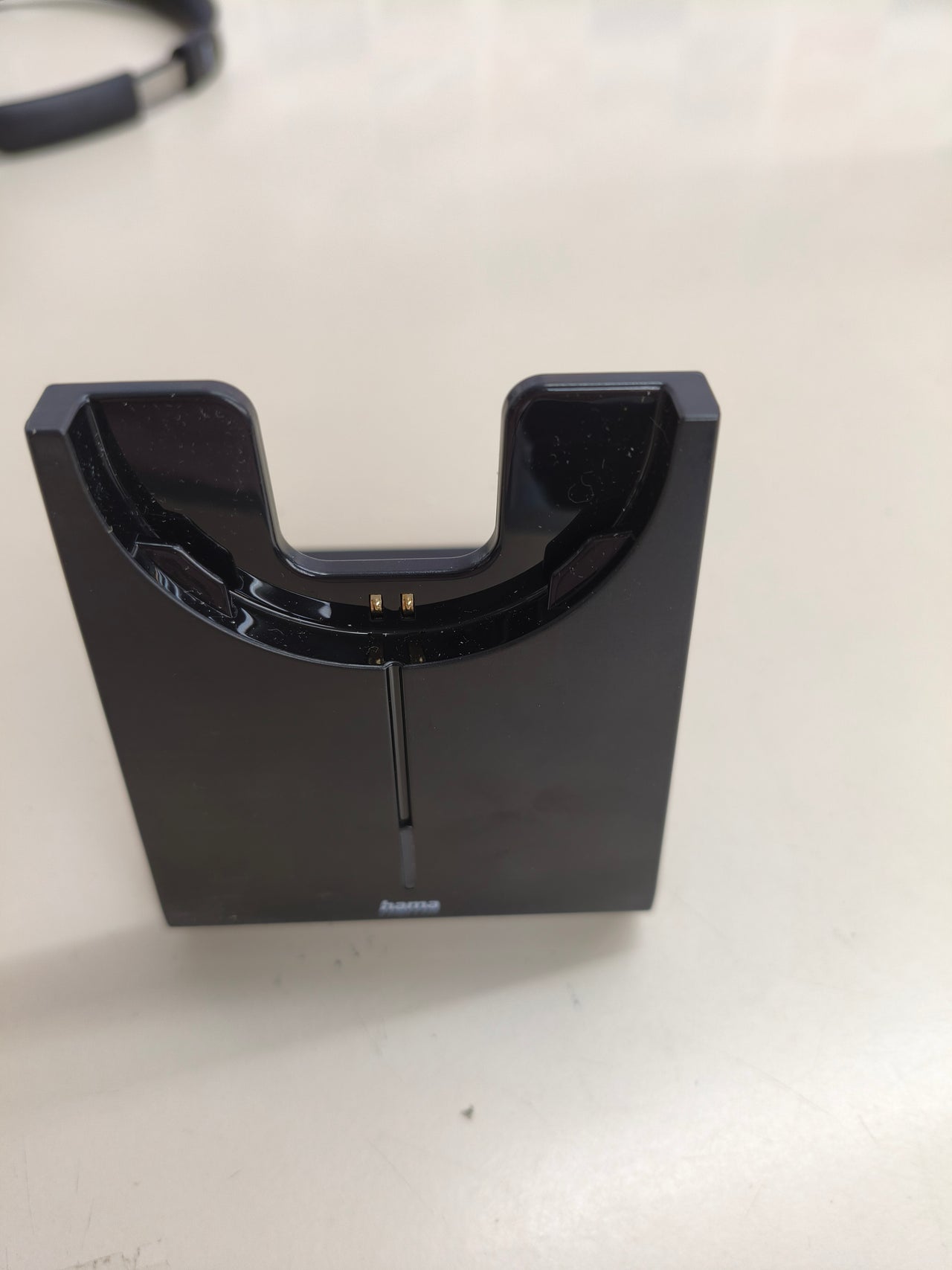Auricular Bluetooth mono con base de carga para PC