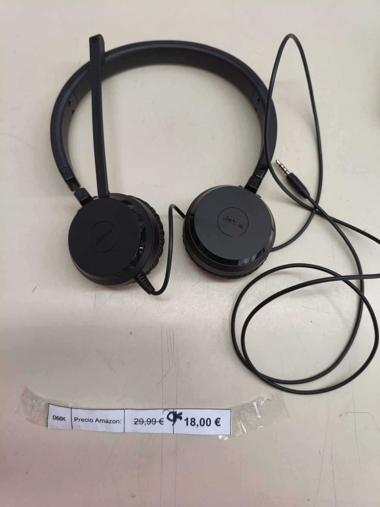 Auriculares con micrófono Jabra Evolve 30 II