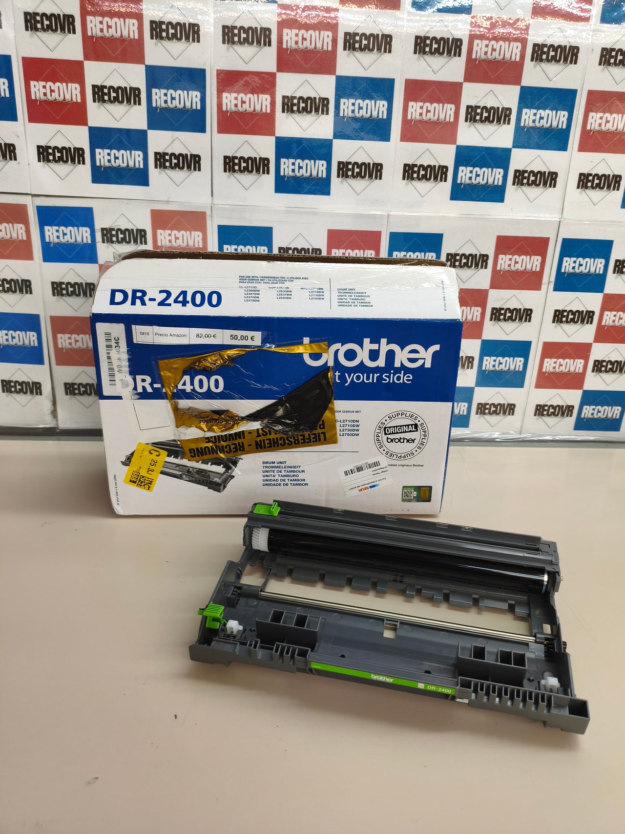 Brother DR-2400, tambor original para impresoras Brother