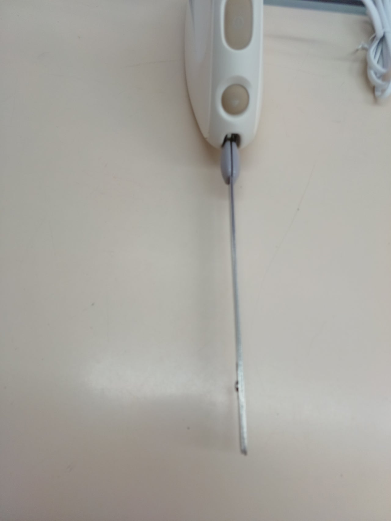 Cuchillo eléctrico 100 W acero inoxidable blanco - Moulinex Secanto