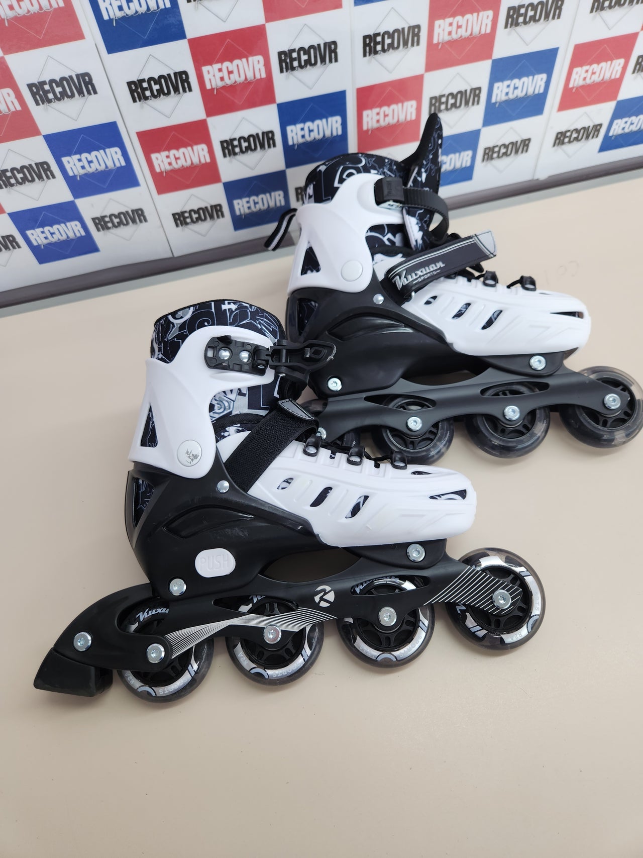 Patines talla M, 35-39  ajustables – Niños y niñas Kuxuan