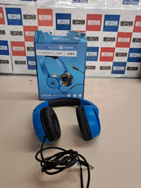 Auriculares estéreo con cable y micrófono plegables