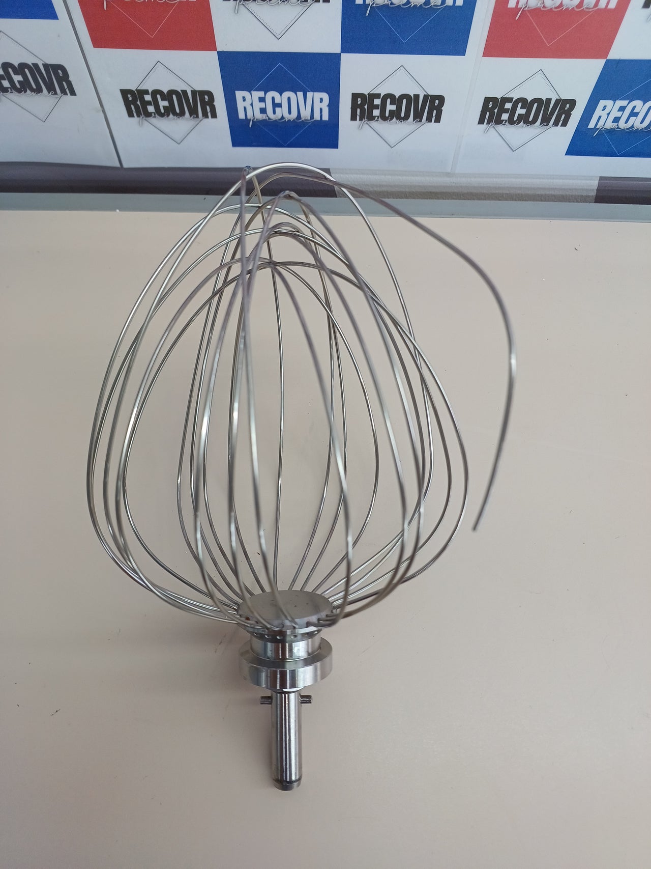 Accesorio Batidor XL robot de cocina de acero inoxidable batidor de globos, apto para todos los procesadores de cocina Chef, apto para lavavajillas, plata Kenwood