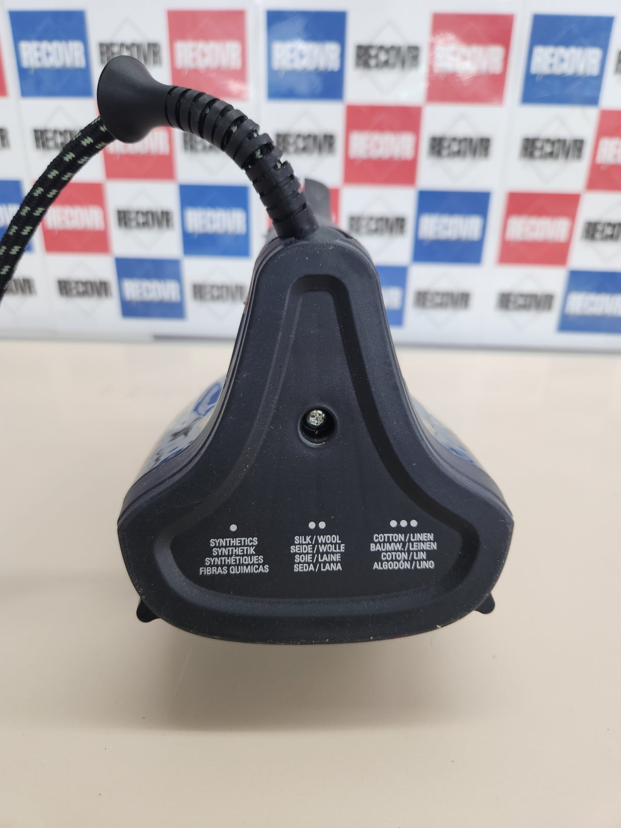 Placha vapor vertical 2700 W, golpe de vapor 180 gr/min, vapor continuo 45 gr/min, suela Microsteam Laser 400, antigoteo, función Eco, ahorro energía, Negro Marrón