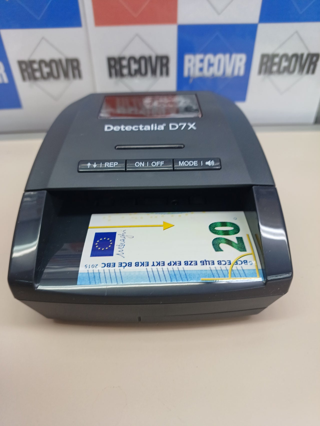 Detector billetes falsos 7 sistemas Detectalia D7X