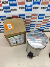 Cubo de basura de baño con pedal de 3 L y cubo interior extraíbl