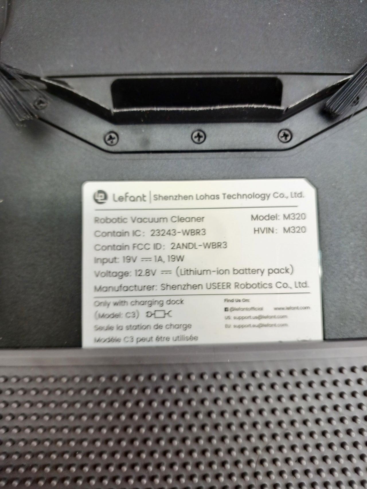 Robot aspirador 6000 Pa 210 min anti-obstáculos y fregasuelos – LEFANT M320