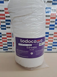 Edredón nórdico fibra antiácaros 300g blanco Todocama