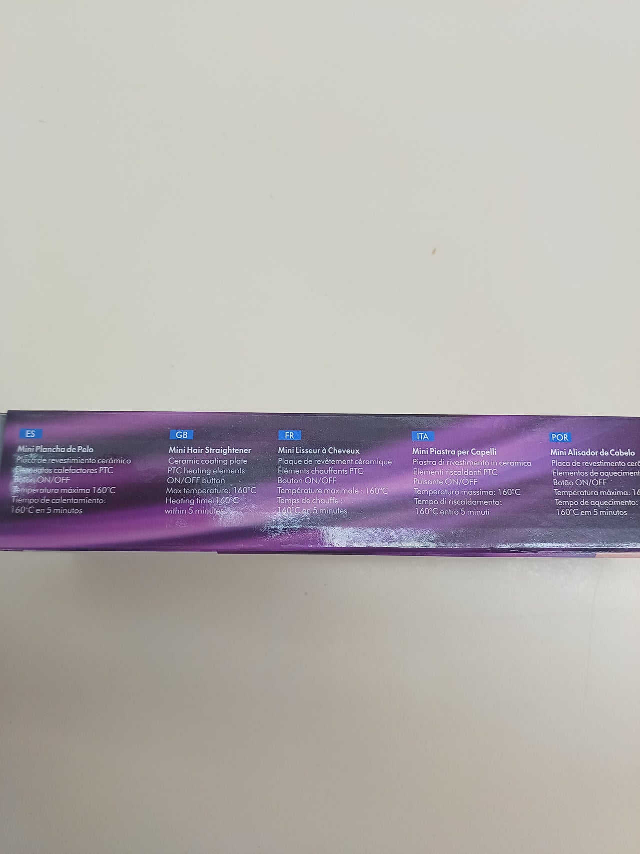 Plancha de pelo Pritech 200°C 35W TA-1997