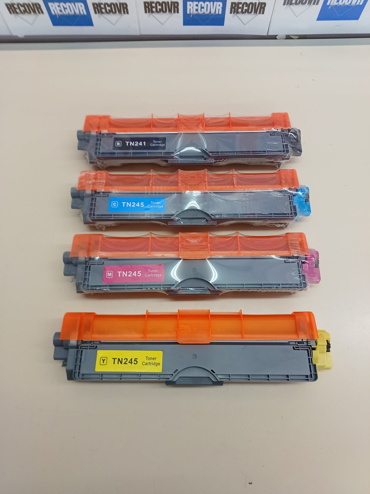 Tóner Pack 4 TN241/TN245 Compatible Brother