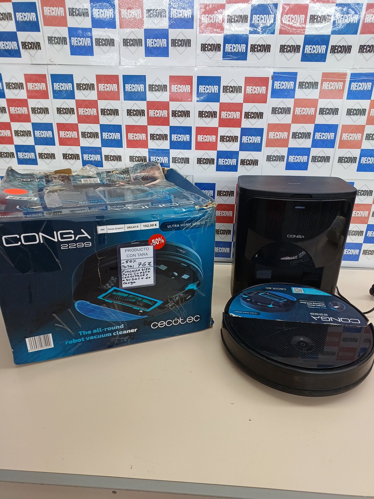 Robot Aspirador Cecotec Conga 2299 Ultra Home Genesis