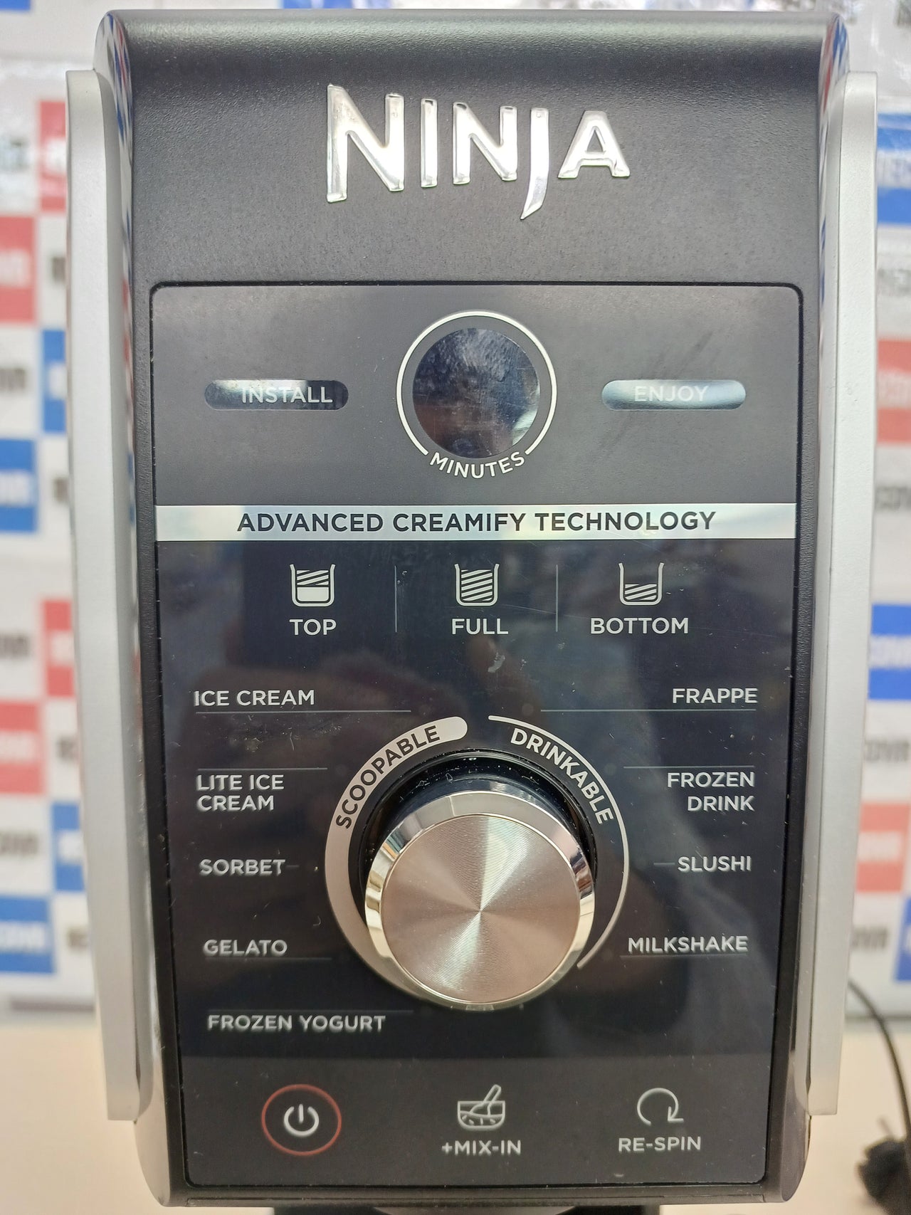 Heladera multifunción 10 programas 3 tarrinas Creami Ninja