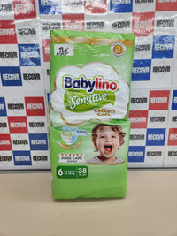 Pañales Talla 6 (13–18 kg) Ultra Absorbentes – Babylino 38 uds