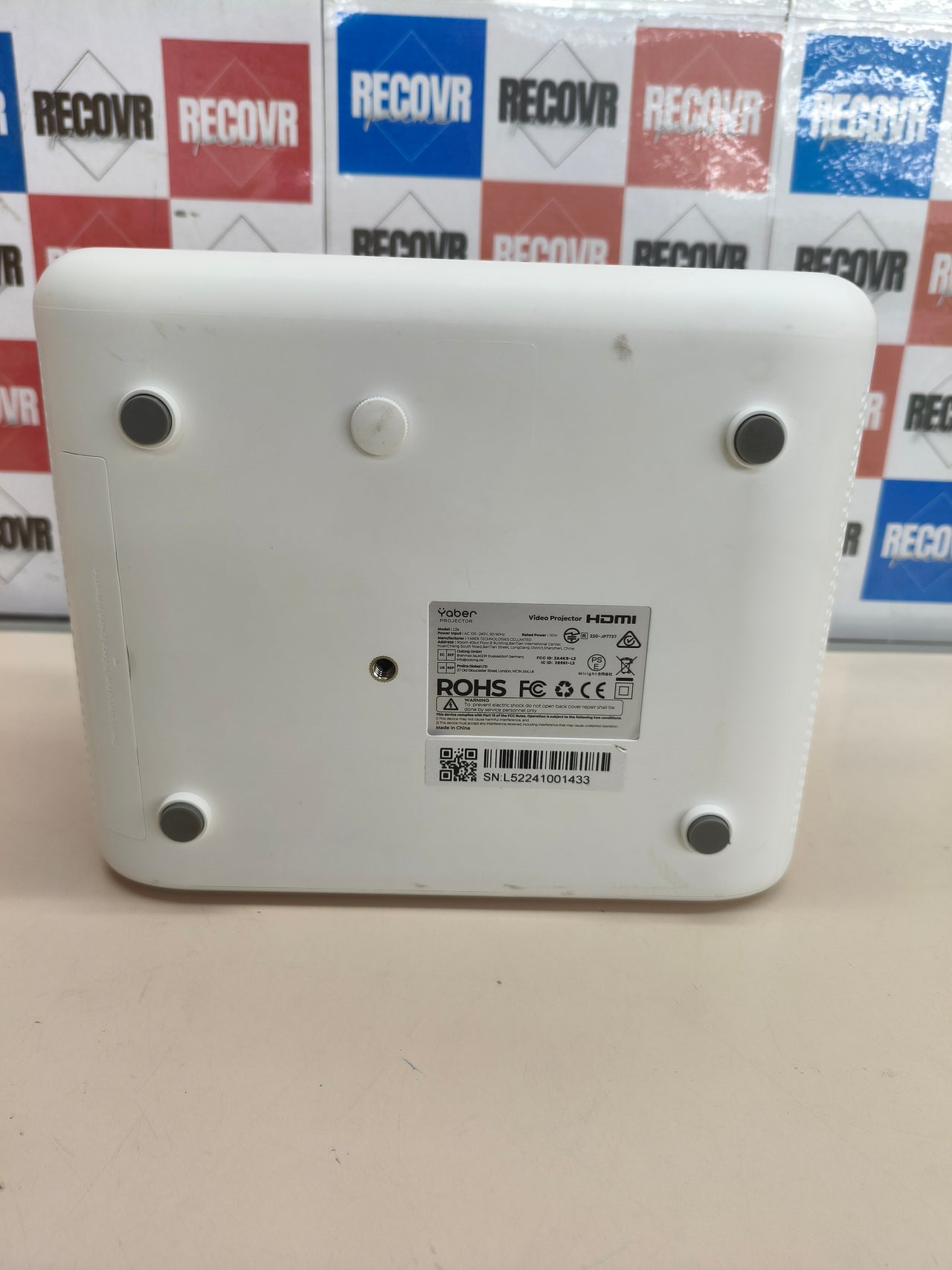 Proyector portátil YABER Full HD con WiFi 6