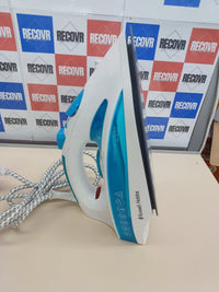 Plancha 2600W Cerámica  Russell Hobbs, Blanco/Azul.