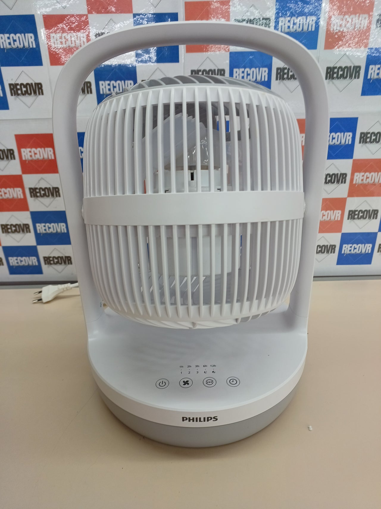 Ventilador sobremesa ultrasilencioso 23 dB con temporizador – Philips
