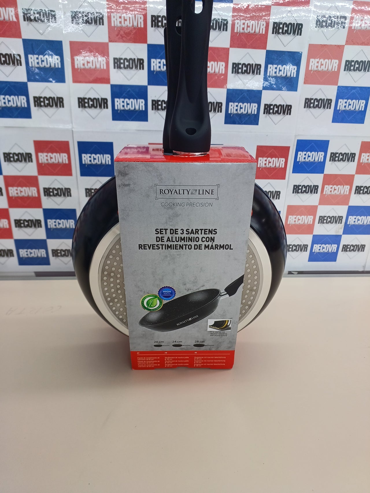 Surtido 3 Sartenes RL-FM3F