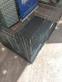 Jaula para perros Yaheetech 122x71x78 cm metálica plegable