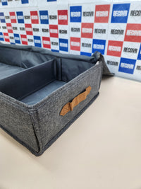 Organizador para Almacenamiento gris 90x30x12 cm