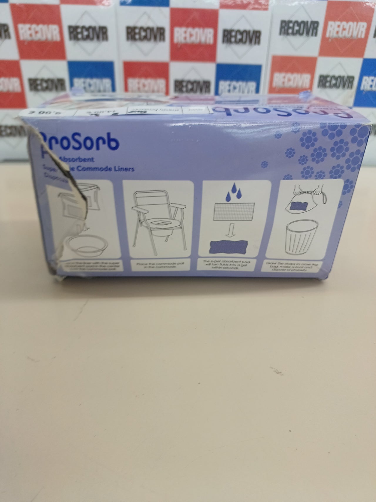 Forros desechables superabsorbentes 20 uds Prosorb