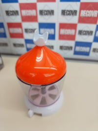 DeLonghi 439 Grati Turbo Rallador de queso eléctrico, 200 W, color blanco y naranja