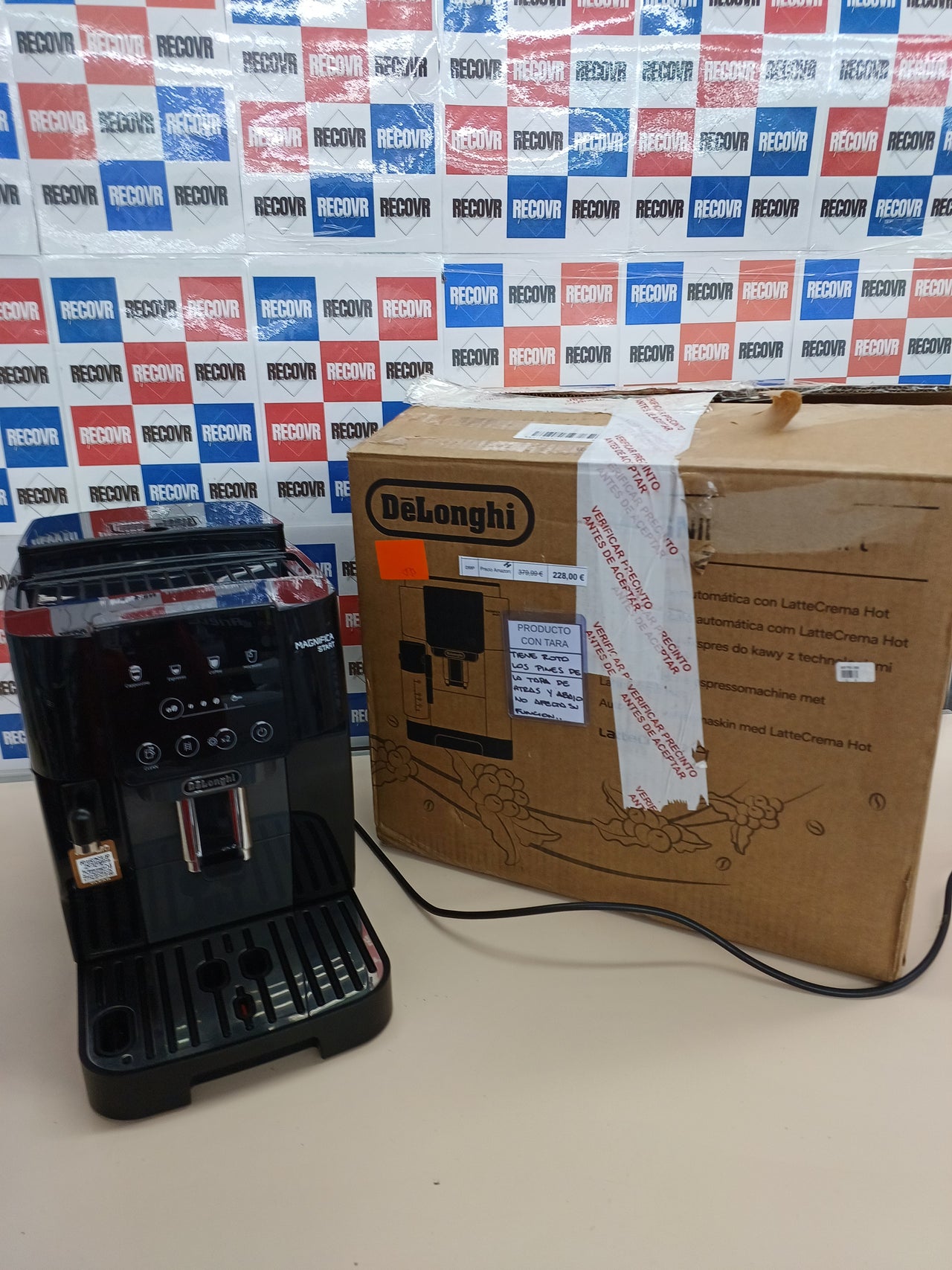 Cafetera superautomática con LatteCrema 4 bebidas one-touch - De'Longhi